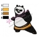 Kung Fu Panda Embroidery Design 03